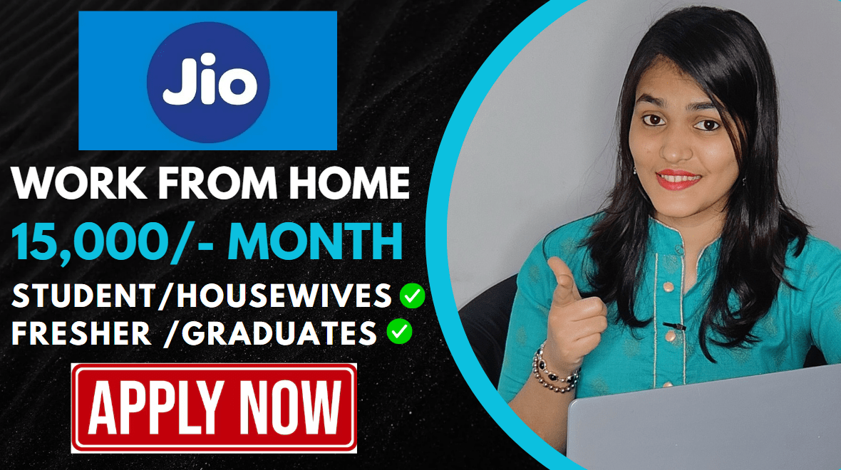 Jio work from home job